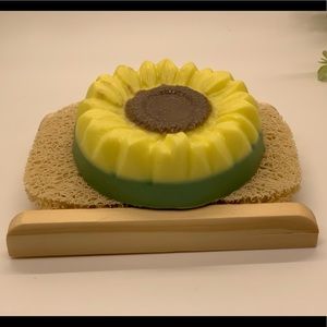 Sunflower soap gift set.
